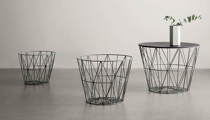 Ferm Living Wire Basket Ferm Living Wire Basket
