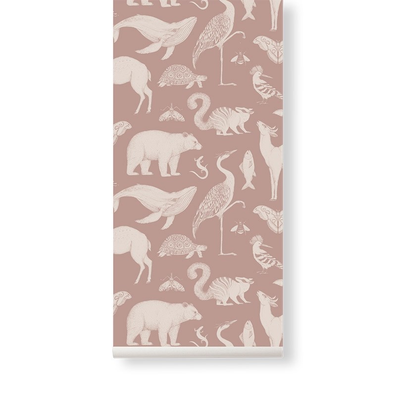 FermLivingTapetKatieScottAnimalsDustyRose-31