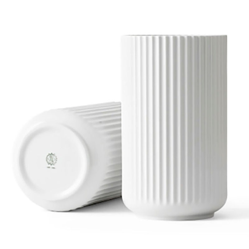 LyngbyPorcelnVaseHvid38cm-31