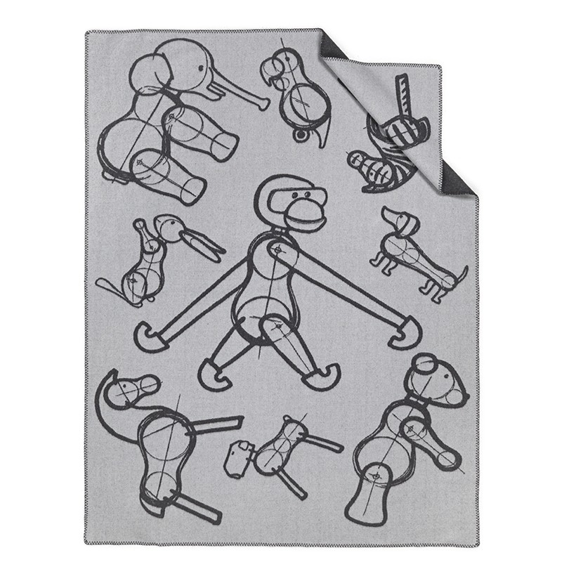 KayBojesenPlaid130x170cmGr-31