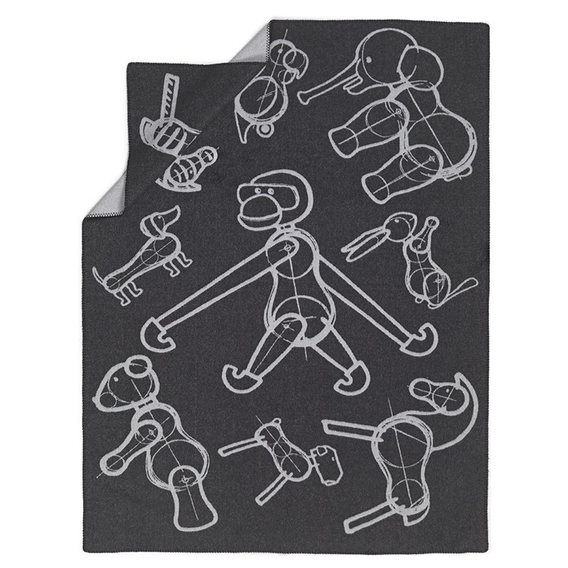 KayBojesenPlaid130x170cmGr-31