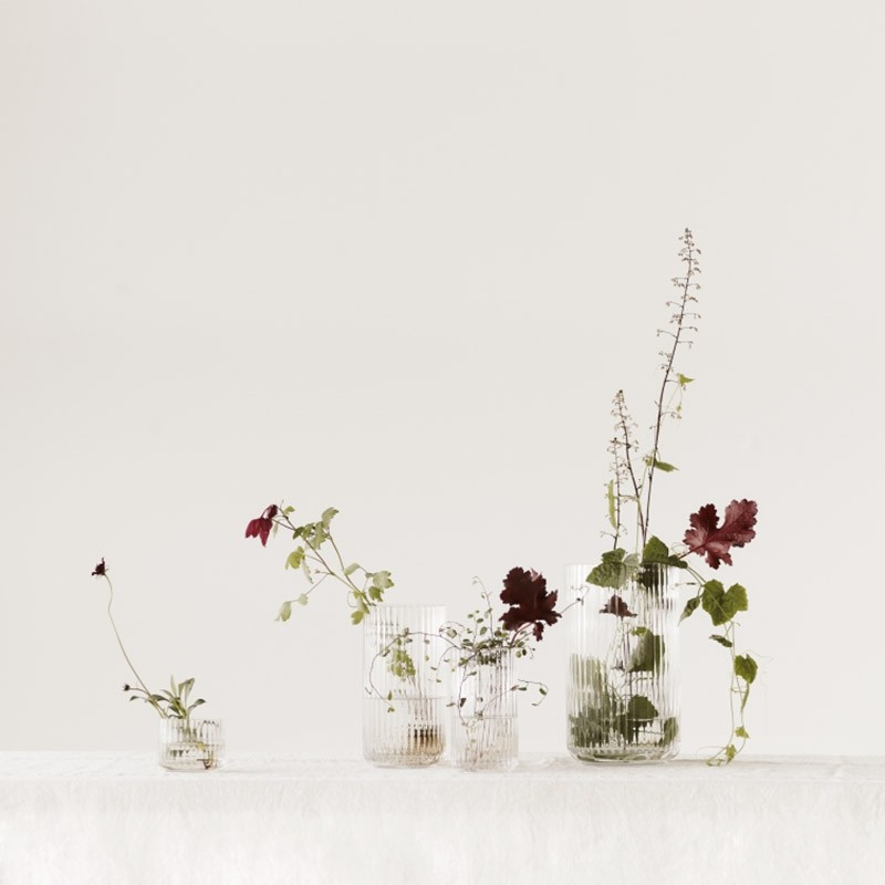 LyngbyPorcelnGlasVaseKlar25cm-31