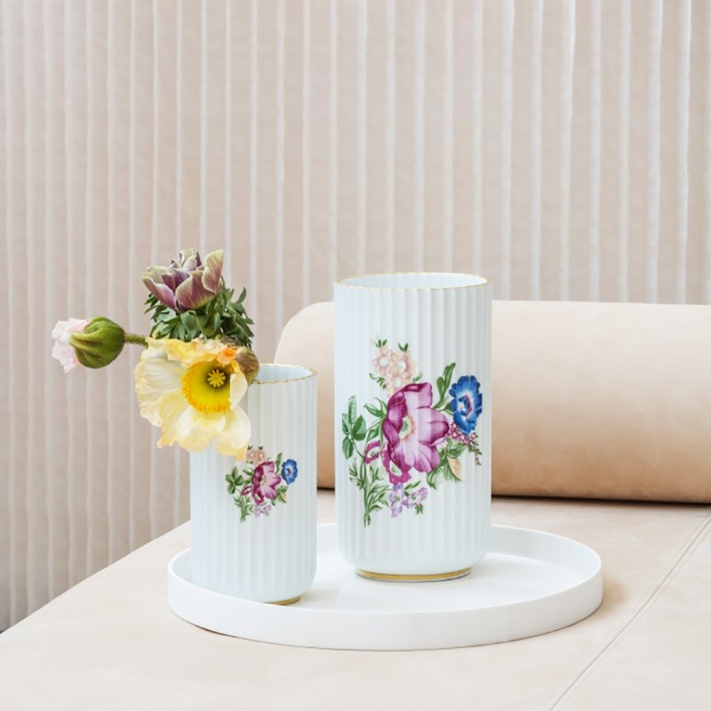 LyngbyPorcelnVaseBlomster20cm-31