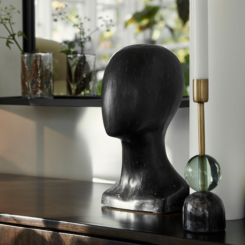 NordalMARBLELysestageSortGrnGuldLille-31