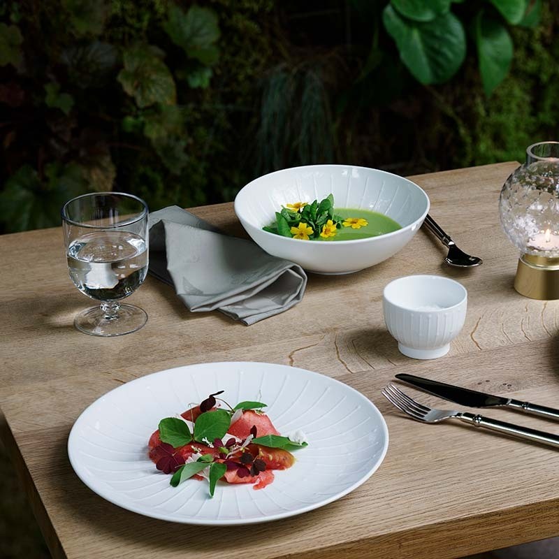 NormannCopenhagenTivoliBanquetCoupeTallerken27cmHvid-31